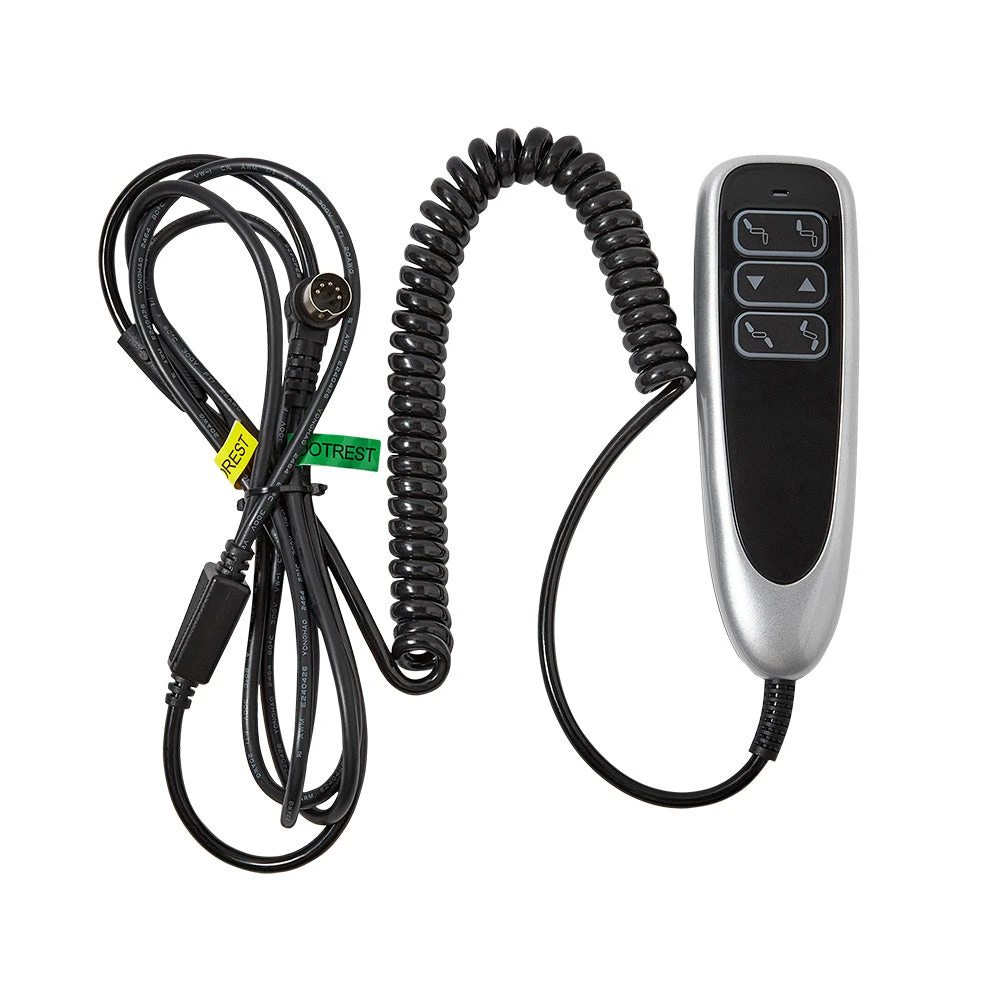 23300528X000 6-Button Remote Controller W/ 2 Plugs For Dual Actuator Lift Chair 4 23300528X000 6-Button Remote Controller W/ 2 Plugs For Dual Actuator Lift Chair - Image 2