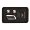 MLSK59-B1(LSF) Switch 4 Button With USB -Life Easy Supply 0333