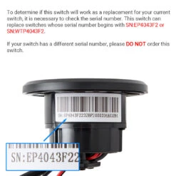 EMoMo RemoP4043F2 Switch For Recliner Lift Chair Home Theater Chair 3 Button -Life Easy Supply 0345