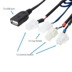 EMoMo E202A-L Junction Box For Home Theater Chair 8 EMoMo E202A-L Junction Box For Home Theater Chair -Life Easy Supply 0361