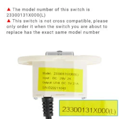 23300131X000(L) Five Button Switch For Power Recliner Or Lift Chair With USB 8 23300131X000(L) Five Button Switch For Power Recliner Or Lift Chair With USB -Life Easy Supply 0395