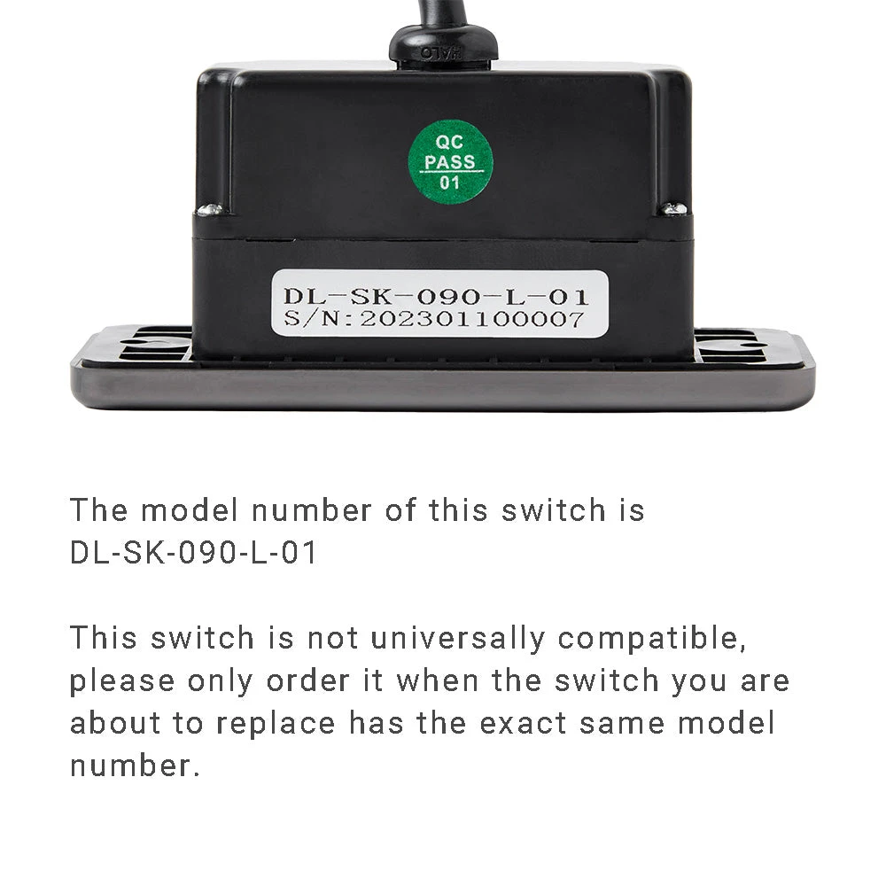 DL-SK-090-L-01 2 Button Switch For Power Recliner Or Lift Chair With USB 5 DL-SK-090-L-01 2 Button Switch For Power Recliner Or Lift Chair With USB - Image 3
