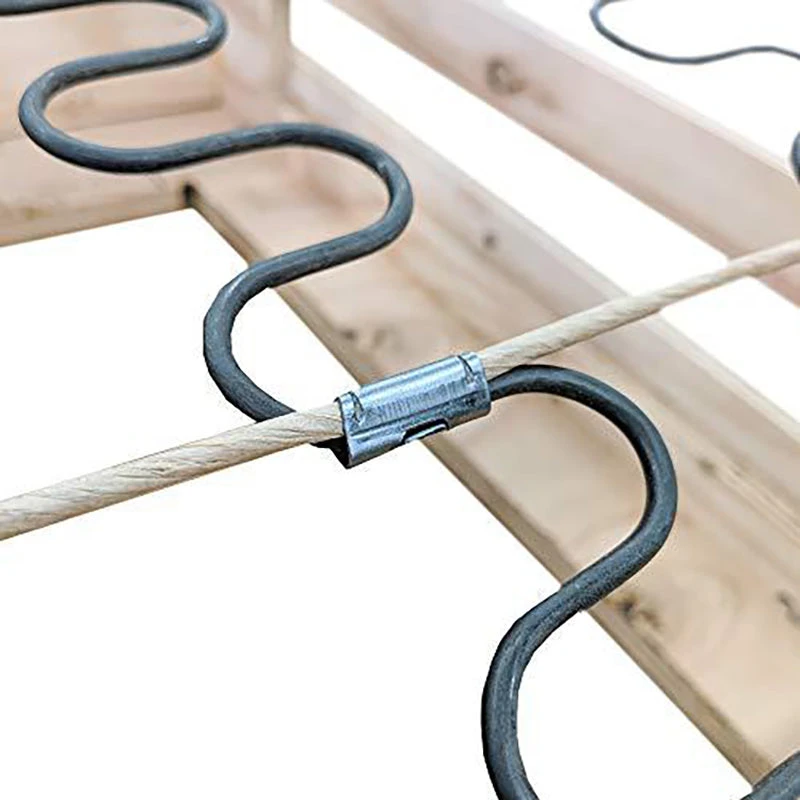 Saggy Sofa Repair Kit Zig-Zag Spring Paper Wrapped Balance Wire 33ft + 40 Clips 5 Saggy Sofa Repair Kit Zig-Zag Spring Paper Wrapped Balance Wire 33ft + 40 Clips - Image 3