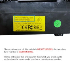 WPS5C10W-005 23300047X000 5 Button Switch For Recliner Lift Chair -Life Easy Supply 1 4b89c8c2 68f1 4254 9c04 f8222689e2f3