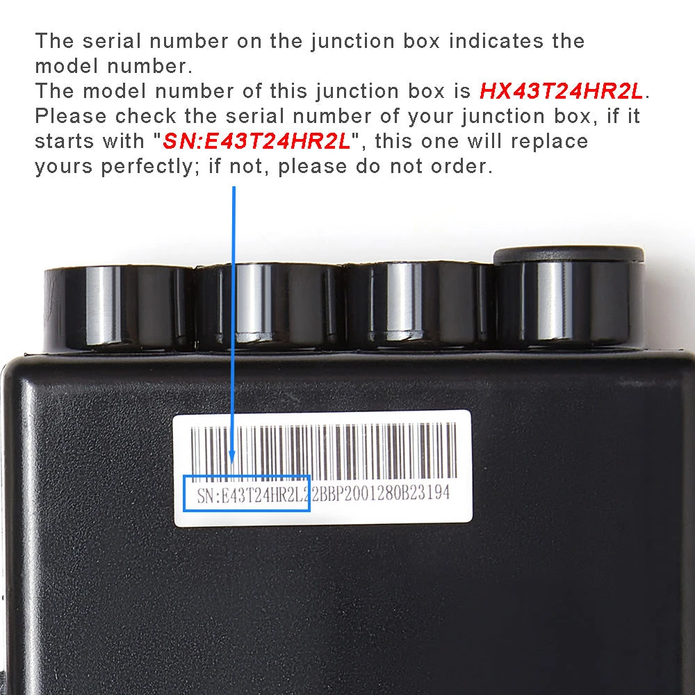 EMoMo HX43T24HR2L-2 Junction Box For Power Recliner 4 EMoMo HX43T24HR2L-2 Junction Box For Power Recliner - Image 2