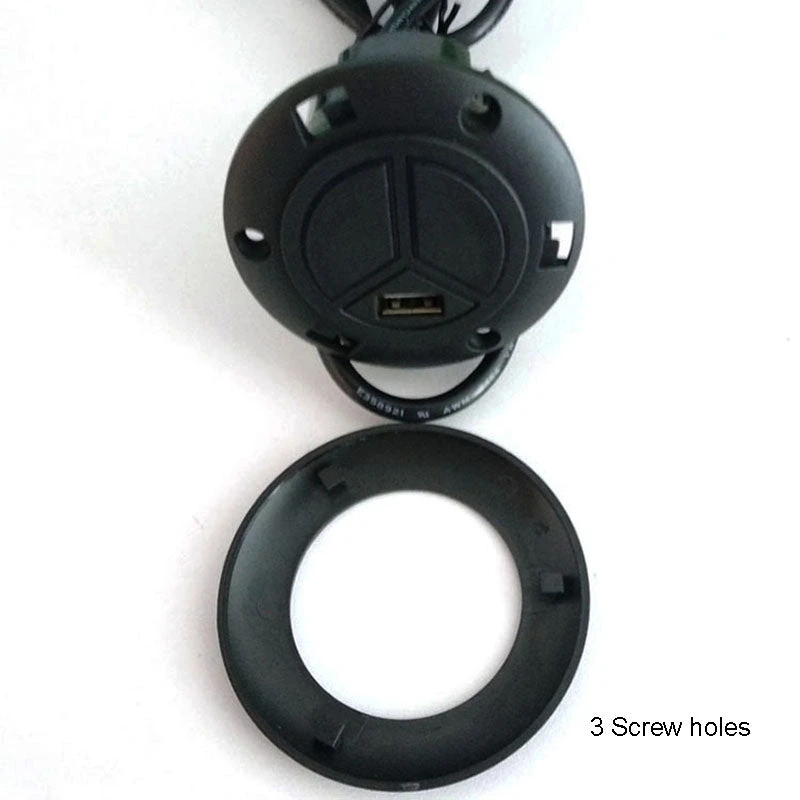 Universal Fixed 2 Button Remote Controller For Recliner Sofa With USB Charger & LED Light Round Shape 6 Universal Fixed 2 Button Remote Controller For Recliner Sofa With USB Charger & LED Light Round Shape - Image 4