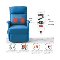 Replacement Remote Controller For Recliner Lifting Chair With Vibration Massage & Heat -Life Easy Supply 20201218104904