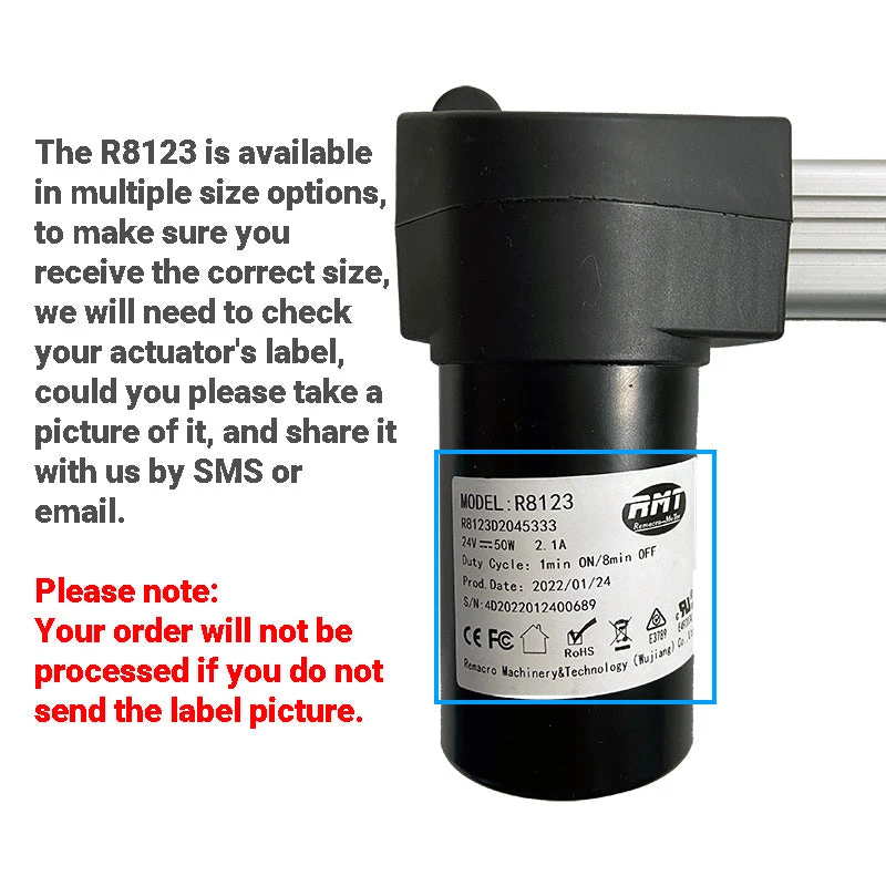RMT R8123 Linear Actuator Remacro Motor 4 RMT R8123 Linear Actuator Remacro Motor - Image 2