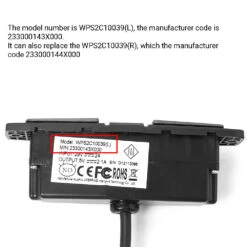 RMT WPS2C10039(L) 2 Button Switch W/ USB For Recliner/Lift Chair -Life Easy Supply 3X4A8720