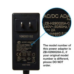 ZB-H290020A-C Power Supply For Motion Furniture 29V 2A 90° 2 Prong Plug -Life Easy Supply 3 6645868d 4296 4f5e 809c 19355728c1e7