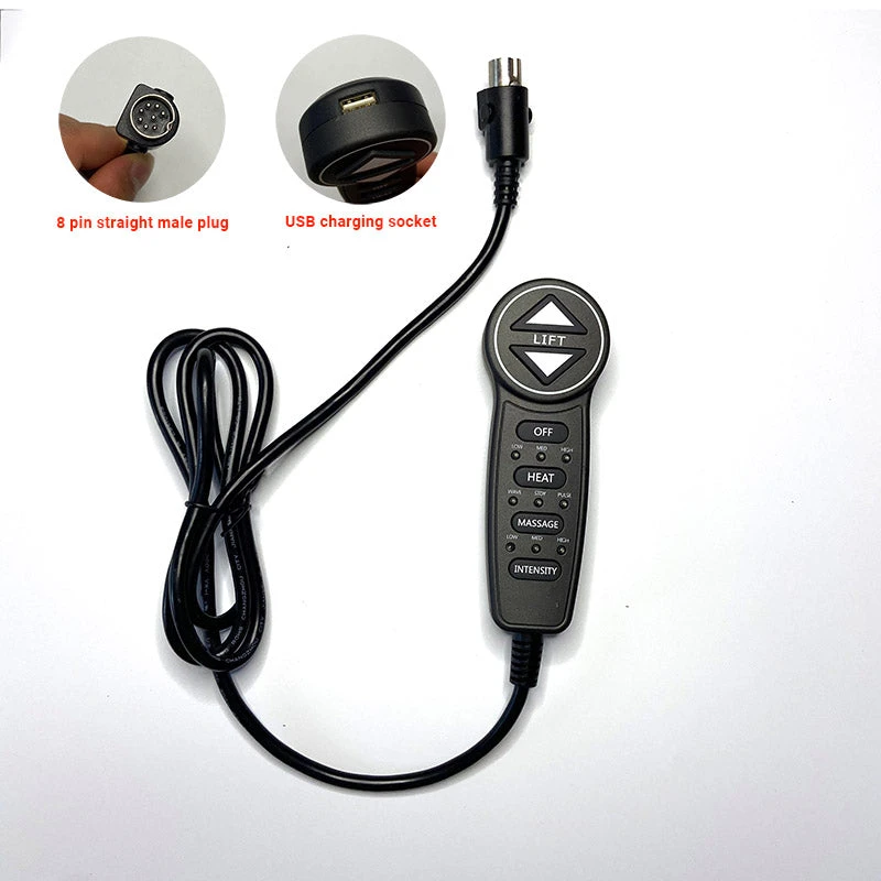MLSK55-A1 Remote Controller & Junction Box Power Recliner 6 Button 8 Pin 5 MLSK55-A1 Remote Controller & Junction Box Power Recliner 6 Button 8 Pin - Image 3