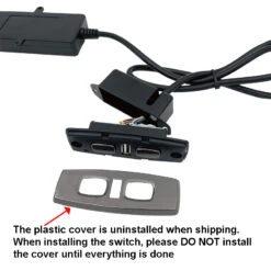 KDH120-005 4 Buttons Side Switch With USB For Recliner/Lift Chair -Life Easy Supply 3 e822cebe afd8 4807 8277 8af8e75f6eb0