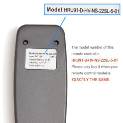 HRU91-D-HV-NS-22SL-5-01 11 Button Remote Controller 9 HRU91-D-HV-NS-22SL-5-01 11 Button Remote Controller -Life Easy Supply 3 ec0e1c12 d21a 4726 877b 5229a6320d3a