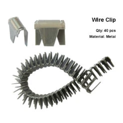 Saggy Sofa Repair Kit Zig-Zag Spring Paper Wrapped Balance Wire 33ft + 40 Clips 11 Saggy Sofa Repair Kit Zig-Zag Spring Paper Wrapped Balance Wire 33ft + 40 Clips -Life Easy Supply 4801001500 246681299