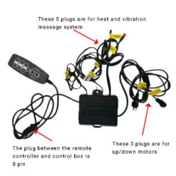 MLSK91-A1 Remote Controller For Recliner Chairs 11 Buttons 8 Pin Plug W/USB & Control Box 10 MLSK91-A1 Remote Controller For Recliner Chairs 11 Buttons 8 Pin Plug W/USB & Control Box -Life Easy Supply 4 8b1064ad 7f8f 4bb2 989d ea8486087424
