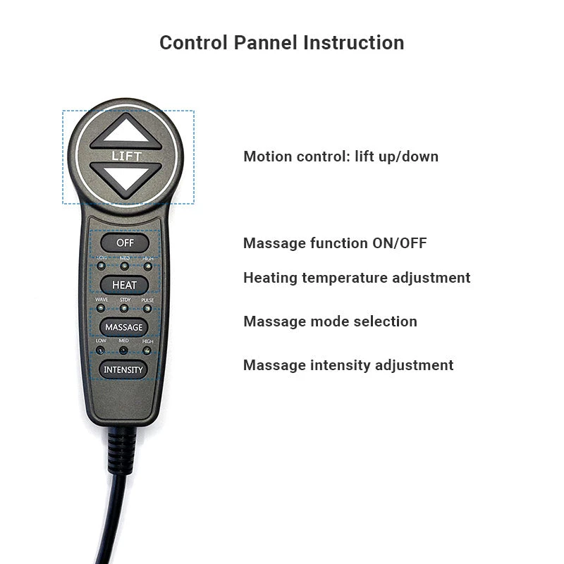 MLSK55-A1 Remote Controller & Junction Box Power Recliner 6 Button 8 Pin 6 MLSK55-A1 Remote Controller & Junction Box Power Recliner 6 Button 8 Pin - Image 4