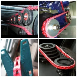 Adjustable Link V Belt Long Life Low Noise Ideal For Hash Working Conditions - 5ft -Life Easy Supply 557400b2848df7a8147ffa10f20fc333