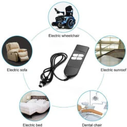 Universal 4 Buttons 5 Pin Remote Controller For Lift Chair Sofa Power Recliner 23 Universal 4 Buttons 5 Pin Remote Controller For Lift Chair Sofa Power Recliner -Life Easy Supply 5 101 a9b78c28 d168 424c bbc6 8f34c31cdad3