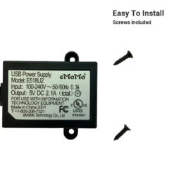 Furniture Mount Dual USB Charging Port- 5V 2A 12 Furniture Mount Dual USB Charging Port- 5V 2A -Life Easy Supply 5 65841253 f4ef 45a4 930c 938f2783f240