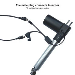 5 Pin Sync Control Y Splitter Cable For Linear Actuators 39inch Remoter To 2 Actuators -Life Easy Supply 5 d3cf0797 00c5 4140 bbc2 bd4586d96c60