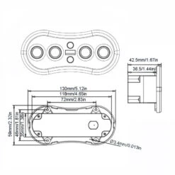 6 Buttons Control Switch For Recliner Sofa Chair With USB & LED-backlit 18 6 Buttons Control Switch For Recliner Sofa Chair With USB & LED-backlit -Life Easy Supply 7 de551dd2 d3e5 4d50 a381 119bdf67d665