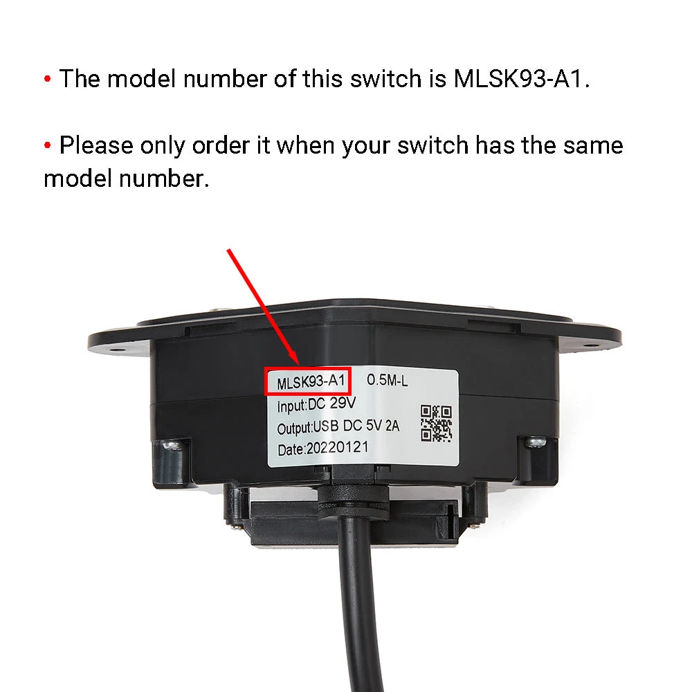 MLSK93-A1 8-Button Switch For Power Recliner Chairs W/ USB 4 MLSK93-A1 8-Button Switch For Power Recliner Chairs W/ USB - Image 2