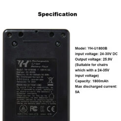 Universal Recliner Battery Pack 24V/29V 1800mAh Rechargable -Life Easy Supply IMG 1011
