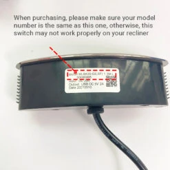 MLSK35-G(LSF) Recliner Switch & Junction Box 5 Button USB -Life Easy Supply IMG 2849