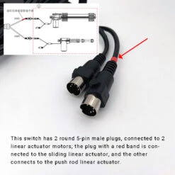 EMoMo HX90EU Switch For Recliner Lift Chair 4 Button With USB 8 EMoMo HX90EU Switch For Recliner Lift Chair 4 Button With USB -Life Easy Supply IMG 5884
