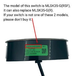 MLSK35-G(RSF) Recliner Switch & Junction Box 5 Button USB -Life Easy Supply IMG 7418