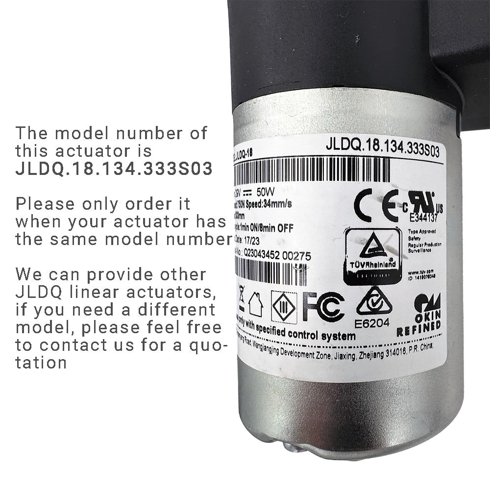 OKIN JLDQ.18.134.333S03 Linear Actuator For Recliner/Lift Chair 4 OKIN JLDQ.18.134.333S03 Linear Actuator For Recliner/Lift Chair - Image 2