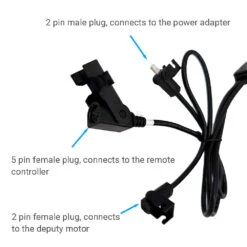 RMT R8123N2040333 Linear Actuator For Recliner/Lift Chair With Triple Plug 8 RMT R8123N2040333 Linear Actuator For Recliner/Lift Chair With Triple Plug -Life Easy Supply IMG 9720