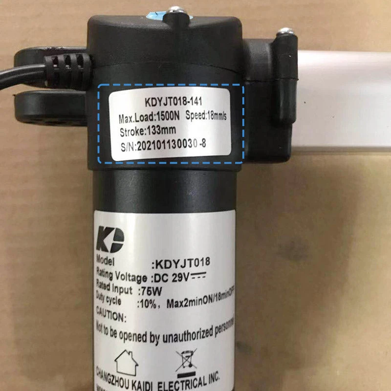 KDYJT018-141 Kaidi Linear Actuator For Power Recliner Lift Chairs Motor Replacement 4 KDYJT018-141 Kaidi Linear Actuator For Power Recliner Lift Chairs Motor Replacement - Image 2