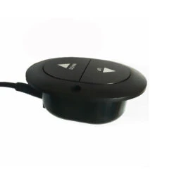 Universal Fixed Side Hand Controller For Electric Furniture Oval 2 Button 5 Pin Handset -Life Easy Supply SM FT0402 3