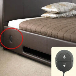 Universal Fixed Side Hand Controller For Electric Furniture Oval 2 Button 5 Pin Handset -Life Easy Supply SM FT0402 9