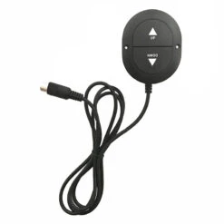 Universal Fixed Side Hand Controller For Electric Furniture Oval 2 Button 5 Pin Handset -Life Easy Supply SM FT0402B 1