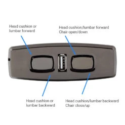 KDH120-013 4 Button Switch For Power Recliner Or Lift Chair 8 KDH120-013 4 Button Switch For Power Recliner Or Lift Chair -Life Easy Supply function a4ec039c 7f7f 496f 9423 48232f8b5821