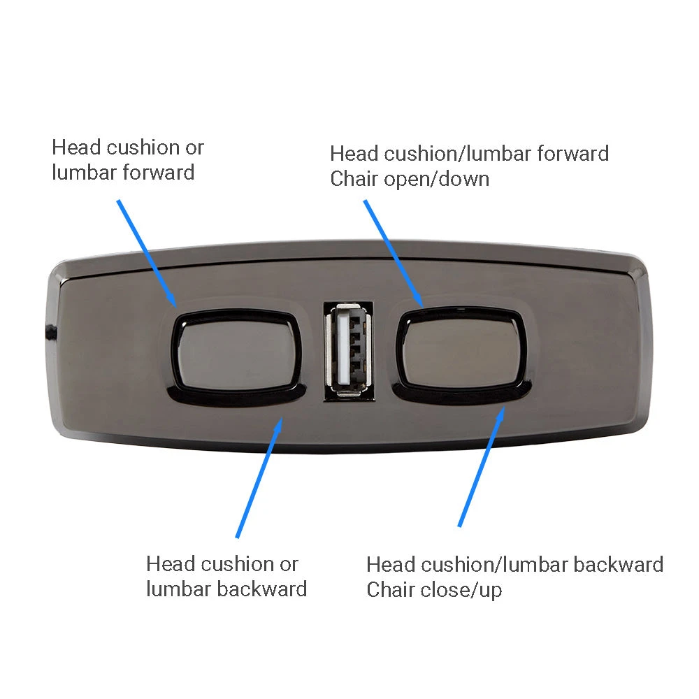 KDH120-013 4 Button Switch For Power Recliner Or Lift Chair 5 KDH120-013 4 Button Switch For Power Recliner Or Lift Chair - Image 3